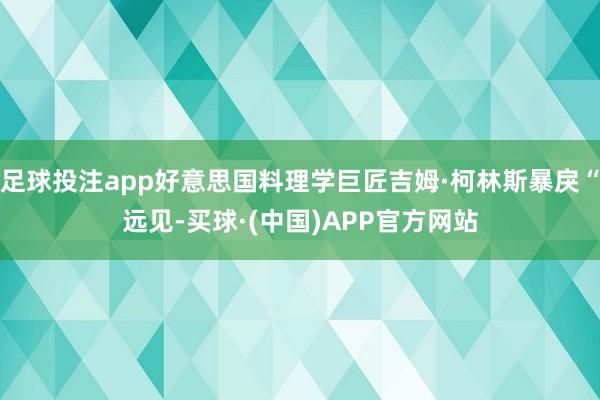 足球投注app好意思国料理学巨匠吉姆·柯林斯暴戾“远见-买球·(中国)APP官方网站