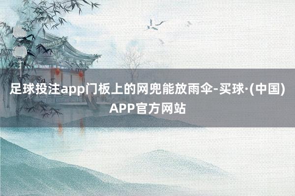 足球投注app门板上的网兜能放雨伞-买球·(中国)APP官方网站