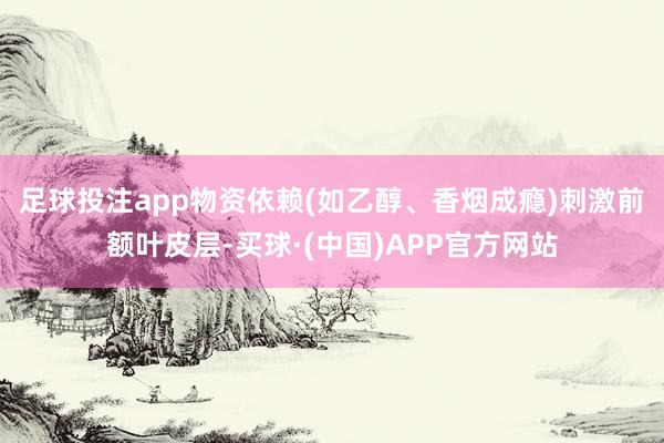 足球投注app　物资依赖(如乙醇、香烟成瘾)刺激前额叶皮层-买球·(中国)APP官方网站