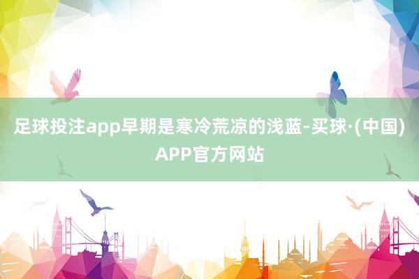 足球投注app早期是寒冷荒凉的浅蓝-买球·(中国)APP官方网站