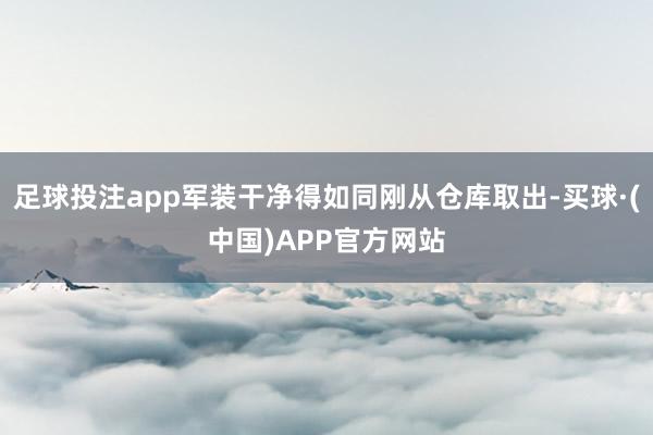 足球投注app军装干净得如同刚从仓库取出-买球·(中国)APP官方网站